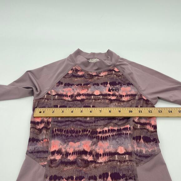 REI CO OP Rash Guard Size 10 Long Sleeve Lightweight UPF Protection Swim Shirt - Picture 4 of 5